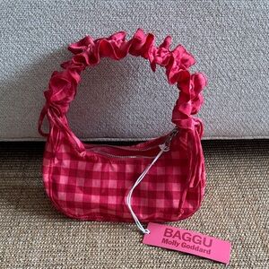 BAGGU Molly Goddard Mini Ruffle Cresent Bag